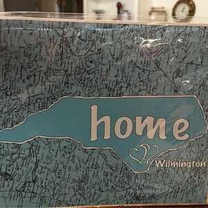 South by Midwest Designs NC map featuring Wilmington